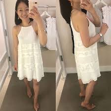 Loft Ann Taylor Reviews Weekend Sale Alerts What Jess Wore Halter Swing Dress Fashion Dresses
