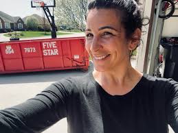 Motherhood 👩🏻 Turns you into someone who wants a dumpster and sunny  spring weekend so you can trash all of the junk that's been collecting in  your house the past 10 years.