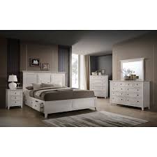 Over 20 years of experience to give you great deals on quality home products and more. San Mateo Storage Bedroom Set Rustic White By Intercon Furniture Furniturepick