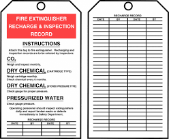 Report missing, faulty, or damaged fire extinguishers to facilities management. Accuform Inspection Tag By The Roll Fire Extinguisher Rechard Maintenance Record 6 1 4 In Height 43z220 Tar710 Grainger