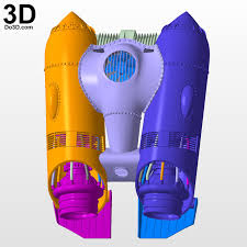 3d Printable Model The Rocketeer Rocket Jet Pack Print File Formats Stl Do3d Com 3d Printable Models Jetpack Stl