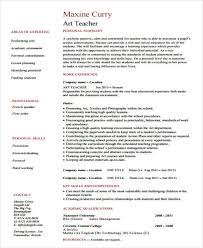 Bba (bachelor in business administration) extra achievement: Free 42 Teacher Resume Templates In Pdf Ms Word