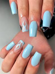 Baby Blue Nail Design Ideas Soso Nail Art