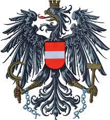 Österreich adler hissfahne va ösen 60 x 90 cm hissflagge mit zwei edelstahlösen auf der mastseite hochwertige markenpolyester qualität (uv beständig und wetterfest) Wappen Der Republik Osterreich Wikipedia