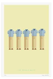 The Beach Boys Fred Birchal The Beach Boys Metal Posters Design Art