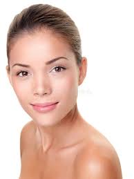 Cara De La Mujer De La Belleza Foto de archivo