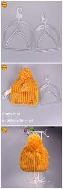 Sinicline New Products Plastic Beanie Display Hangers Can Be Customized With Your Brand Logo Hanger Plastichanger Hat Display Plastic Hanger Brew Shop