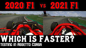 Applying the same changes to both players and ai, you should see more accidents when touching another driver's wheels and. Will The 2021 F1 Car Beat The 2020 Assetto Corsa Tests Youtube