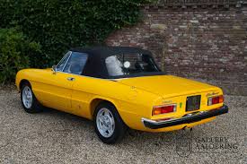 Image result for Canary Yellow 1974 Alfa-Romeo
