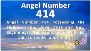 Angel Number 414 Helps You To Find The Path To A New Life 414 Meaning Angel Number Meanings Angel Numbers Number Meanings