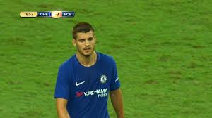 Can someone explain alvaro morata to me? Alvaro Morata Vs Bayern Munich Chelsea Debut 25 07 2017 Hd 1080i Youtube
