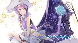 Long hair purple hair pink eyes simple background anime. 4552218 Purple Hair Anime Girls Houkago No Pleiades Purple Eyes Anime Nanako Houkago No Pleiades Wallpaper Mocah Hd Wallpapers