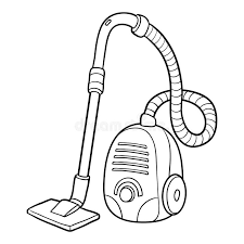 Please wait, the page is loading. Coloring Book Vacuum Cleaner Stock Vector Illustration Of Cleanup Activity 95491640