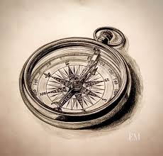 Some Awesome Compass Artwork Personally Hand Drawn Drawings Maps Drawing Elegant Details Inked I Compass Drawing Compass Tattoo Design Compass Tattoo