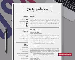 If you already have the program installed on your computer, it's a free way to get a resume. Simple Resume Format For Word Professional Cv Template Clean Curriculum Vitae 1 3 Page Resume Design Cover Letter Modern Resume Student Resume First Job Resume Instant Download Templatesusa Com