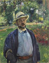 Slevogt Max Selbstbildnis Im Garten 1910 Mutualart Deutsche Kunstler Aktmalerei