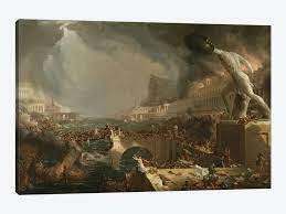 Check spelling or type a new query. The Course Of Empire Destruction 1836 Canvas Art Thomas Cole Icanvas