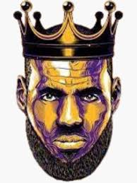 lebron james" Sticker by goolpixh