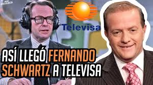 Así llegó FERNANDO SCHWARTZ a Televisa, con Jacobo Zabludovsky