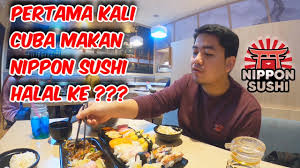 Offering premium sushi along with japanese beers and a great sake list. Pertama Kali Makan Nippon Sushi Halal Ke Youtube