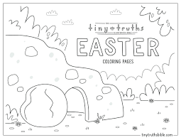 Religious easter cross coloring page. Tiny Truths Illustrated Bible Christmas Coloring And Crafts Tiny Truths Illustrated Bible