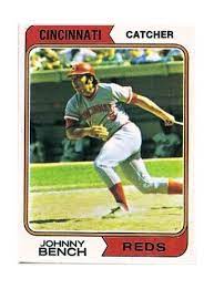 Subito a casa e in tutta sicurezza con ebay! 1974 Topps Johnny Bench Cincinnati Reds 10 Baseball Card For Sale Online Ebay