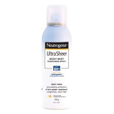Buy Ultra Sheer Mist Spf50 140 G By Neutrogena Online Priceline