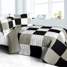 Black And White Plaid Bedding Set Pin On The Waiting Room