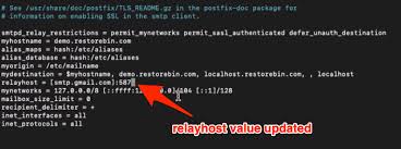 I used to generate a report of the server in html with. Install And Configure Postfix With Gmail Smtp For Perfect Mailing System