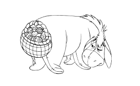 Holiday and seasonal coloring pages for kids. Free Winnie The Pooh Easter Coloring Pages