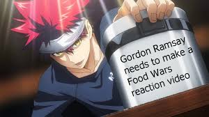 Lets Make A Petition Food Wars Anime Anime Memes