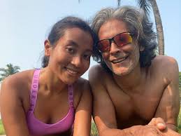 Wondering where milind soman learnt to run barefoot? Milind Soman Naked Photo Pic Inside Whoa Milind Soman Runs Naked On The Beach On 55th Birthday Wife Ankita Konwar Has A Love Filled Message