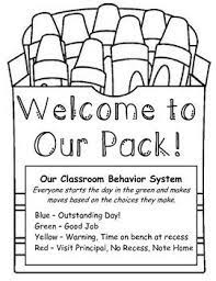 Crayon Themed Behavior Plan Crayon Themed Classroom Classroom Themes Classroom Management Plan