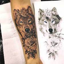 Pin By Aarica On Tattoo Ideas Wolf Tattoo Sleeve Wolf Tattoos For Women Sleeve Tattoos