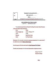 Surat keterangan tidak mampu ini dapat dipakai untuk mendapatkan banyak manfaat. Contoh Surat Keterangan Tidak Mampu Husnuls492 Com