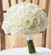 Beautiful wedding bouquet of red roses. Wedding Bridal Bridesmaid Bouquets 1800flowers Com