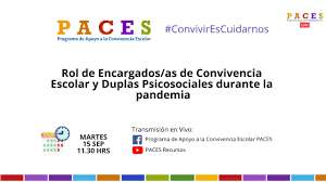 Todos nuestros profesores cuentan con experiencia y certificación en los temas a tratar. Programa De Apoyo A La Convivencia Escolar Paces Seminario Internacional En Convivencia Escolar Hacia Una Convivencia Democratica Inclusiva Y Pacifica Facebook