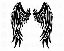 Download Wings 3 Svg Wings Svg Wings Clipart Wings Files For Etsy Wings Png Clip Art Svg