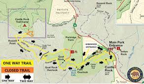 Castle rock state park trail map. Castle Rock State Park