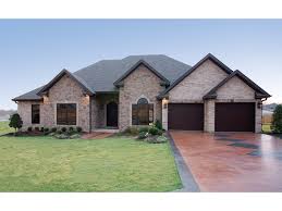 Luxury One Story House Plan Traditional Ranch House