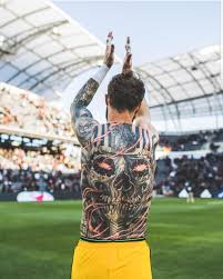 And he probably thinks his tattoo artist is awesome, too. Stefan Frei Has A Back Tattoo Mls