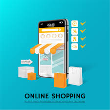 Blue And Orange Online Shopping Poster 1222978 Download Free Vectors Clipart Graphics Vector Art See more ideas about poster design, graphic design inspiration, design.
