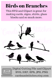 Bird On Branch Silhouette Png Pin On Cricut