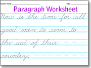 Download and print our variety of writing charts in pdf formats. Make Beautiful Cursive Handwriting Worksheets