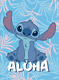 "Aloha" Lilo&Stitch Twin/Full Disney Rachelle Blanket