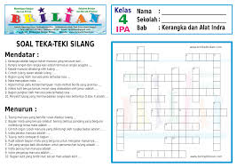 We did not find results for: Soal Teka Teki Silang Tts Ipa Kelas 4 Sd Bab 1 Kerangka Dan Inda Dilengkapi Kunci Jawaban Bimbel Brilian
