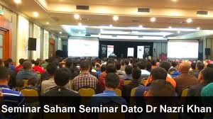 Ecmsrl/b9561/2019) adalah lulusan ijazah ekonomi dan kewangan dari universiti manchester, united kingdom. Seminar Pelaburan Saham Bersama Dato Dr Nazri Khan Myrujukan