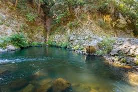This is the hole in the rock waterfall and swimming hole in henry coe state park. Garden Of Eden Santa Cruz Death Garden Layout