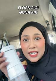 No more floss guna benang pastu sangkut 😂 #flossgigi #flossgigisenang