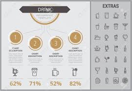Drink Infographic Template Elements And Icons Infograph Includes